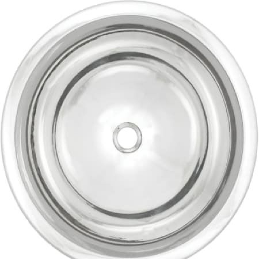 Linkasink Cast Bronze 17 Circular Yellow Bronze Drop In Or Undermount Bathroom Sink Best