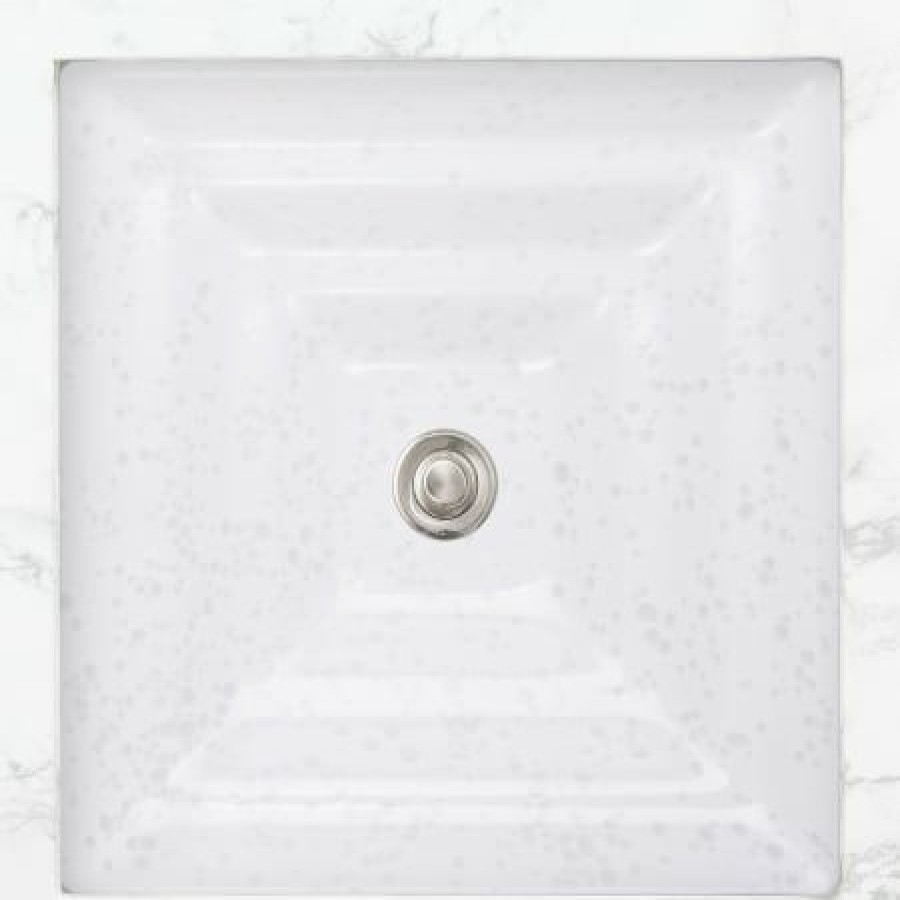 Linkasink 18 Circular Glass Undermount Bathroom Sink Wholesale