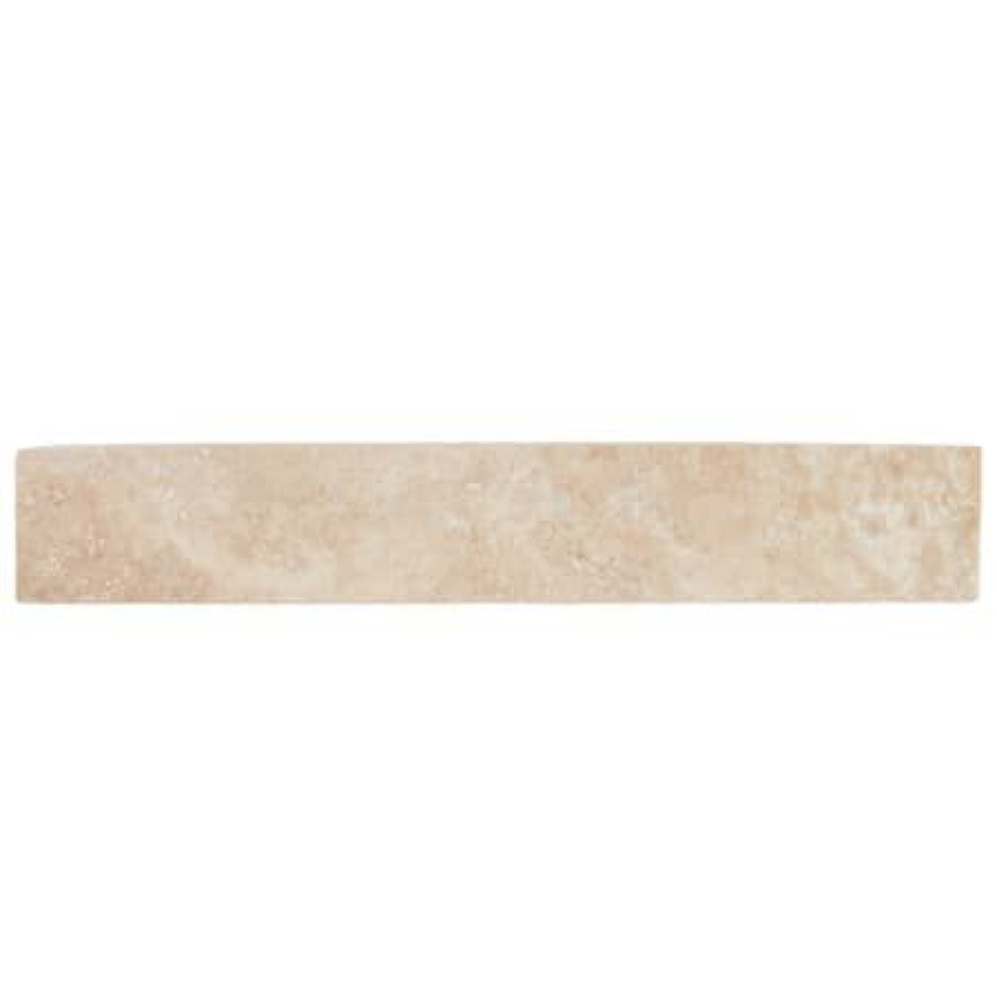 Signature Hardware 20 Square Polished Travertine Vessel Sink With Single Faucet Hole Online