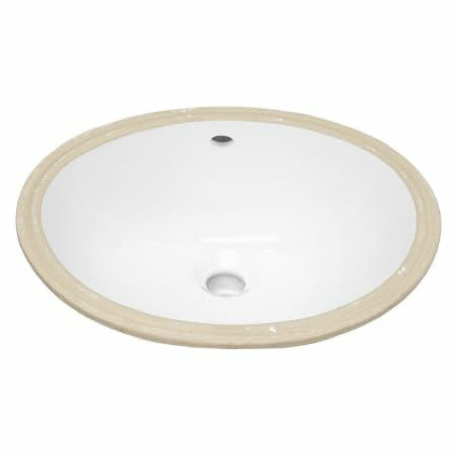 Signature Hardware 18 Vitreous China Undermount Bathroom Sink Clearance