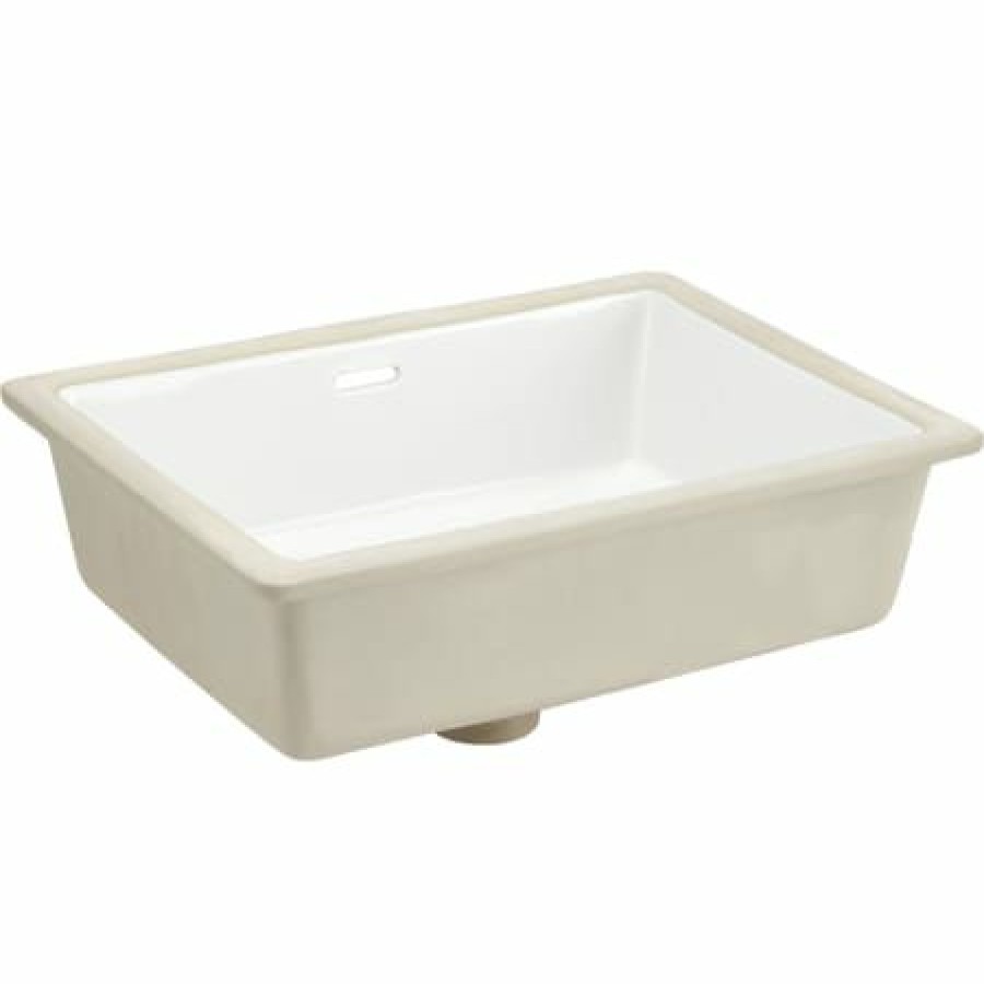 Signature Hardware Euric 20 Vitreous China Undermount Bathroom Sink New