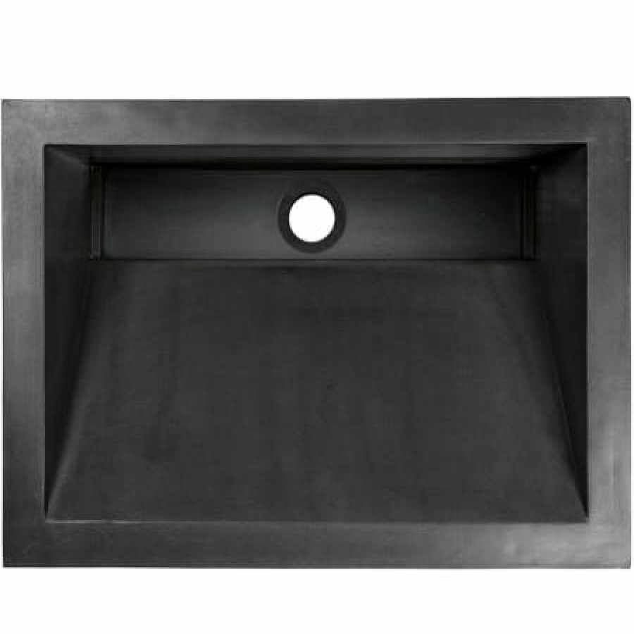 Linkasink 21 Rectangular Concrete Undermount Bathroom Sink Clearance