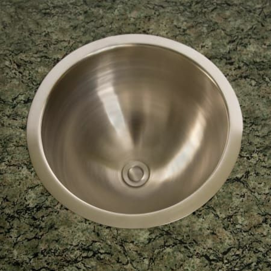 Signature Hardware Camille 16 Copper Drop In Or Undermount Bathroom Sink Clearance