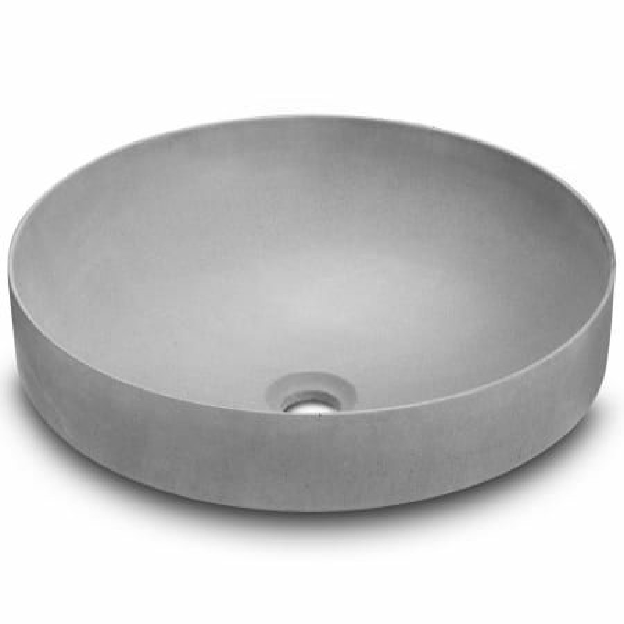 Linkasink 17 Circular Concrete Vessel Bathroom Sink Hot