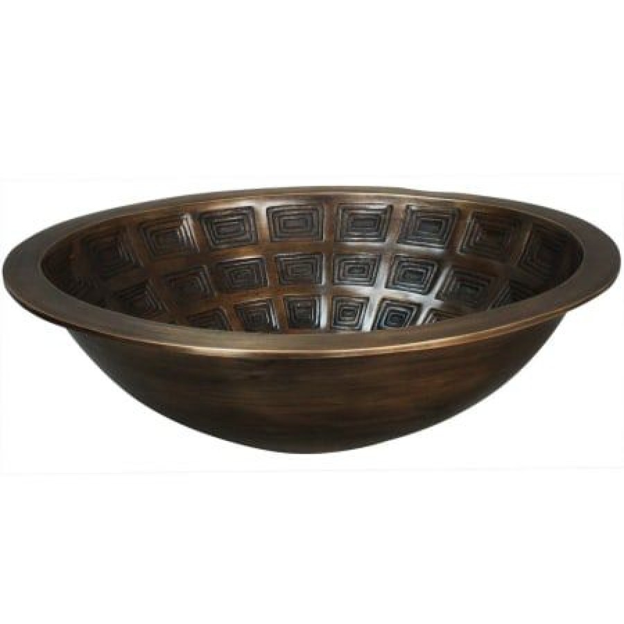 Linkasink Cast Bronze 18-1/2 Oval Yellow Bronze Drop In, Undermount, Or Vessel Bathroom Sink Best