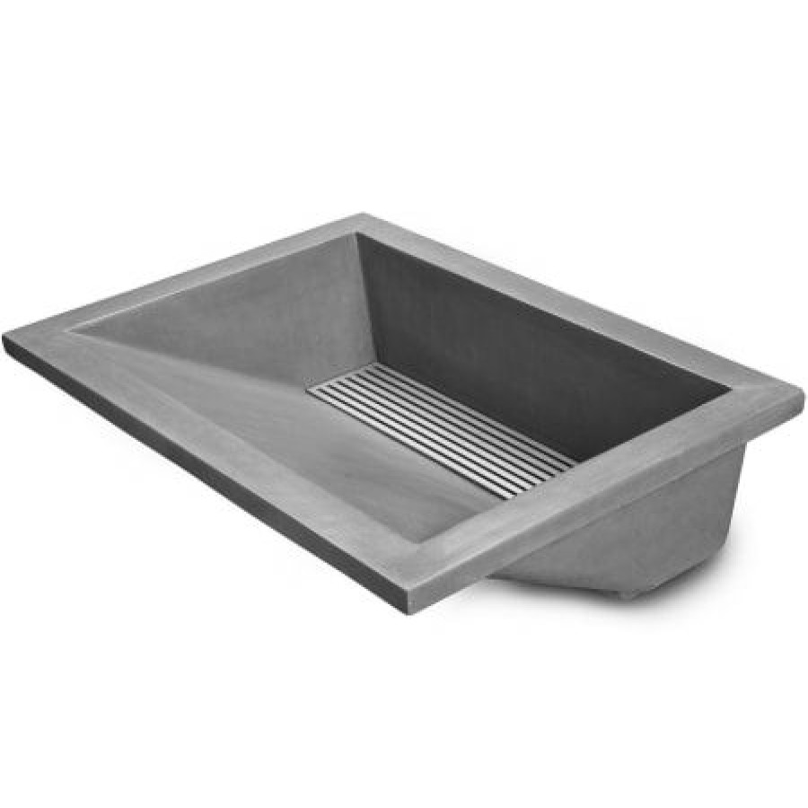 Linkasink 21 Rectangular Concrete Drop In Bathroom Sink Clearance